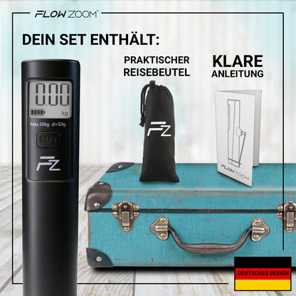 SHAKEE Battery-Free Luggage Scale FLOWZOOM