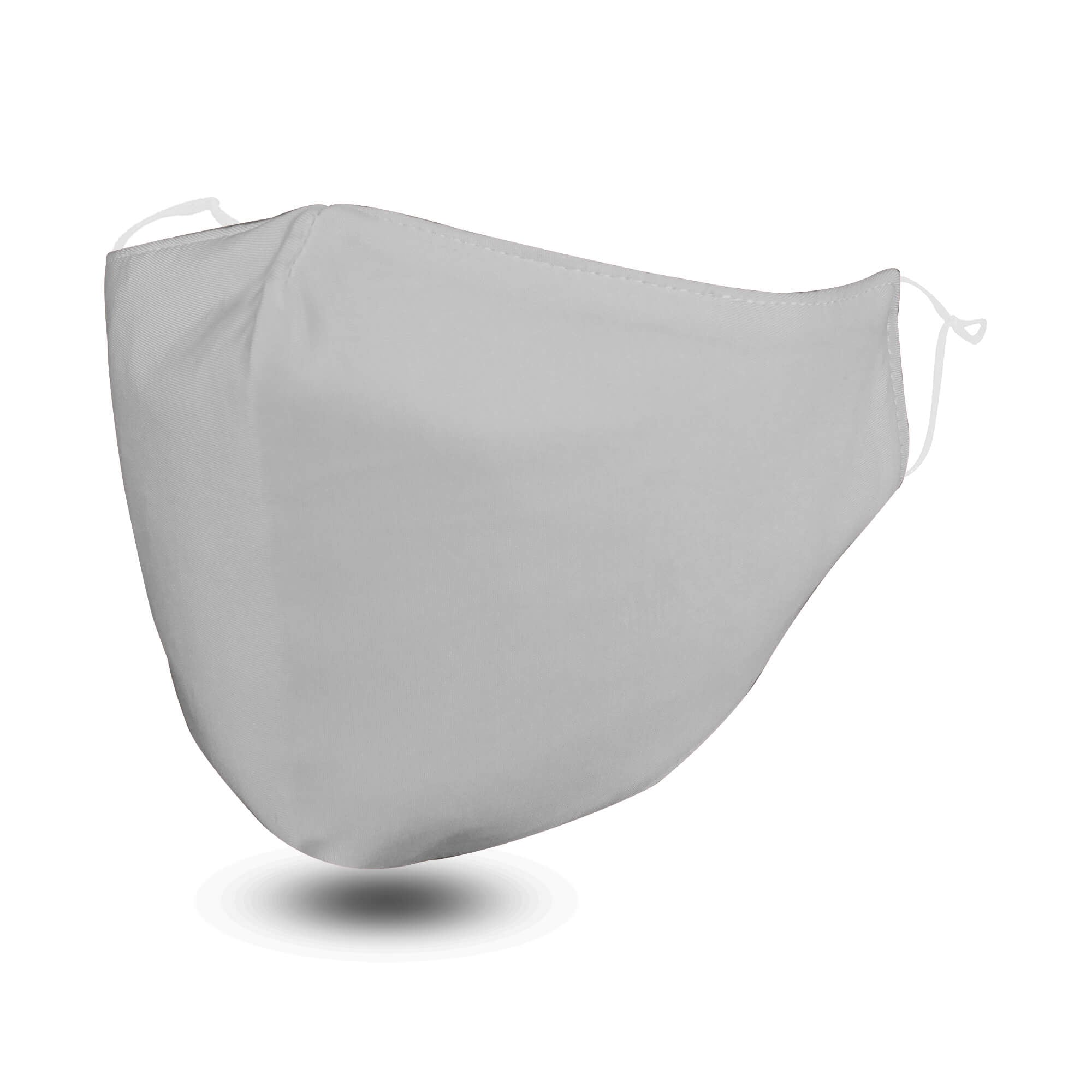 Grey FLOWZOOM Face Mask with Filter Pocket - Soft & Adjustable