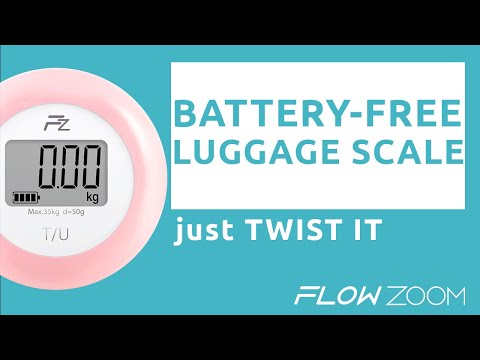 TWISTEE Battery-free Luggage Scale
